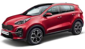 Kia Sportage se voorkoms opgeknap