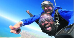 Jump out of an aircraft