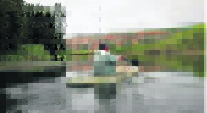 Vind stilte en die rustigheid van die natuur