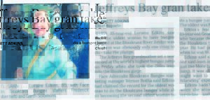 Granny Pom-Pom leaves Jeffreys Bay