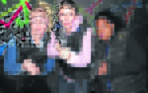 Enter for laser game challenge