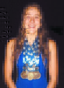 Zanli Klopper swem goud los