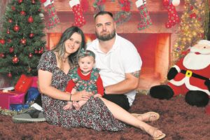 Friendly little Alina is our Christmas baby