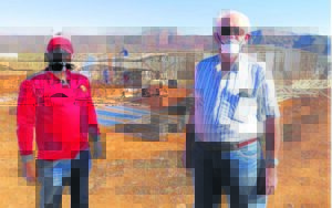 Temporary housing makes history