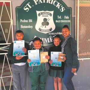 In celebration of International Literacy Day Grade 3 learners become an ‘author for a day’