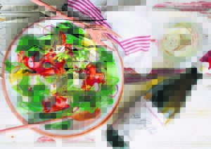 RECIPE | Salmon salad with fennel, ricotta, capers, and cucumbers