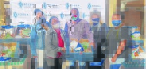 Municipal staff help feed local families in need