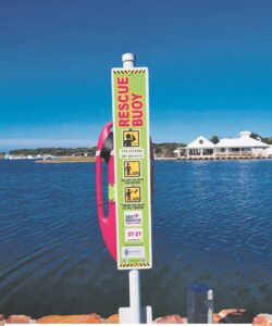Appeal to public to report stolen Pink Rescue Buoys