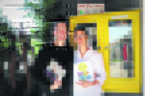 Little library makes big change in community