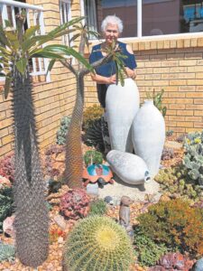 Tuinmakers wys hulle vernuf met waterslim plante