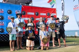Junior surfing champions crowned in Jeffreys Bay