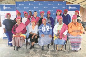 Women empowered through skills development