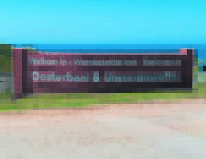 Community unite to erect new landmark name board