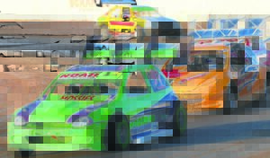 Stock car action this weekend