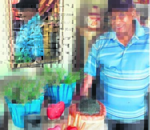 Local artist transforms rubbish into art