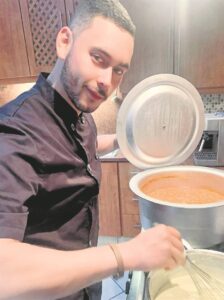 International chef cooks for a cause