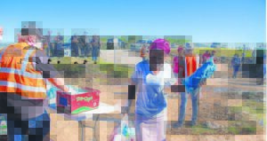 Parcels help feed the hungry