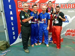 Local kickboxing participants shine at event