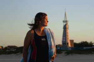 Swimmer Yvette Jacobsz makes waves for a cause