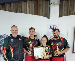 Local kickboxing champions
triumph at nationals