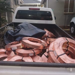 Suspects in court for R310 000 copper theft