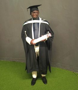 Kouga engineer earns MBA; works on PhD proposal
