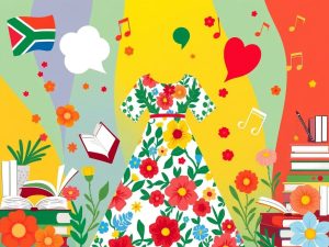 Afrikaans is in die mode met ‘n fleuriger rok