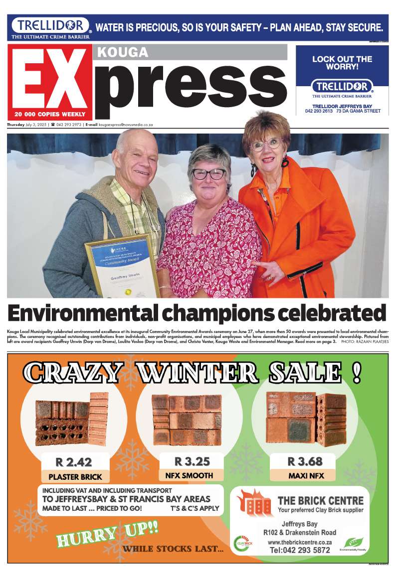 Kouga Express 3 July 2025