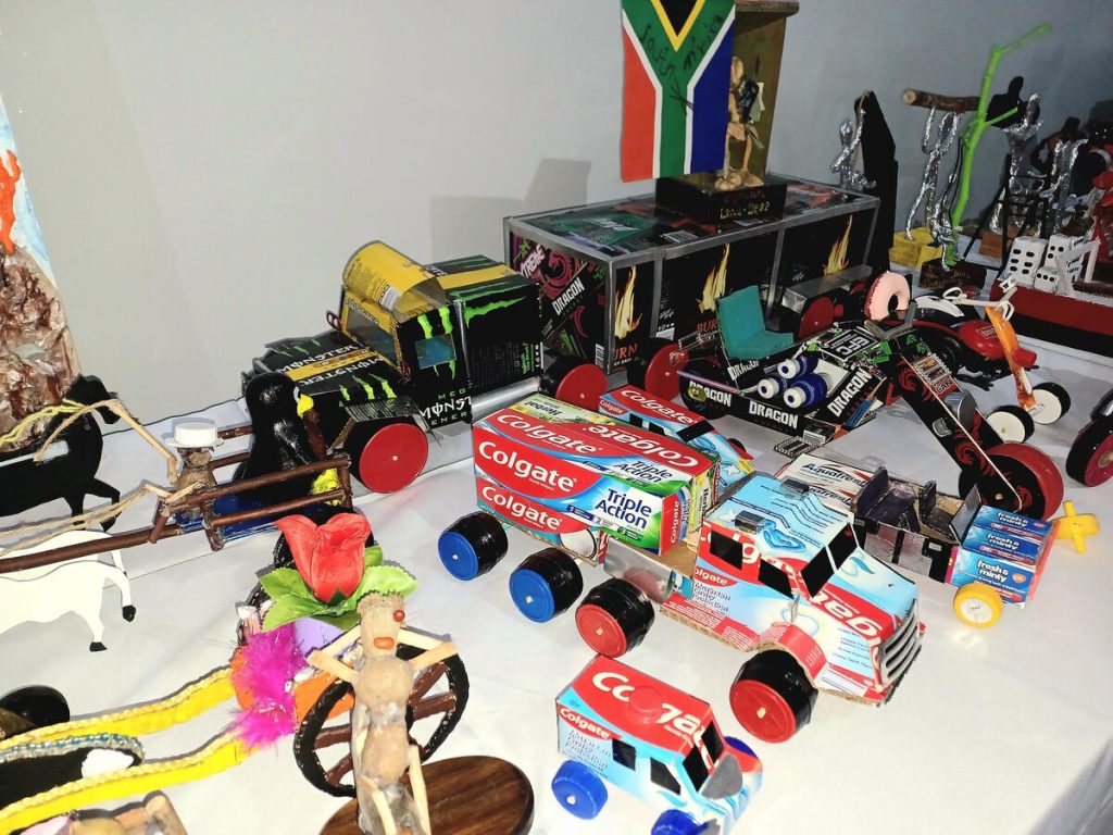 Some of the art pieces created by Tony Klaasen.       