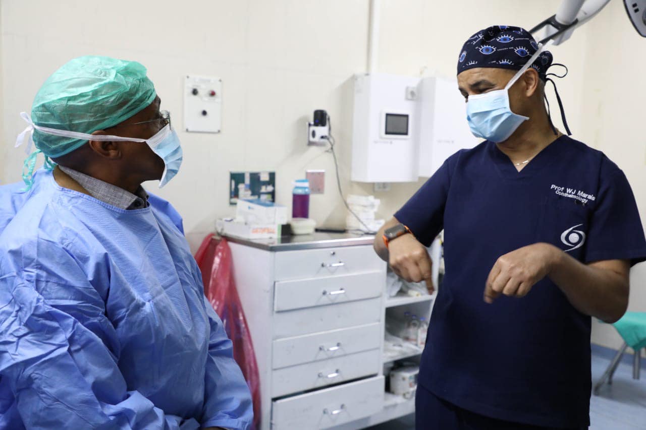 The Free State Department of Health decided to help those in need of urgent eye surgeries, in commemoration of International Nelson Mandela Day.