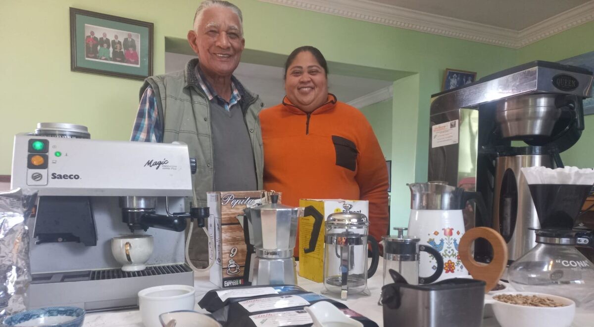 Watch: Strandfontein coffee legend still brewing at 85