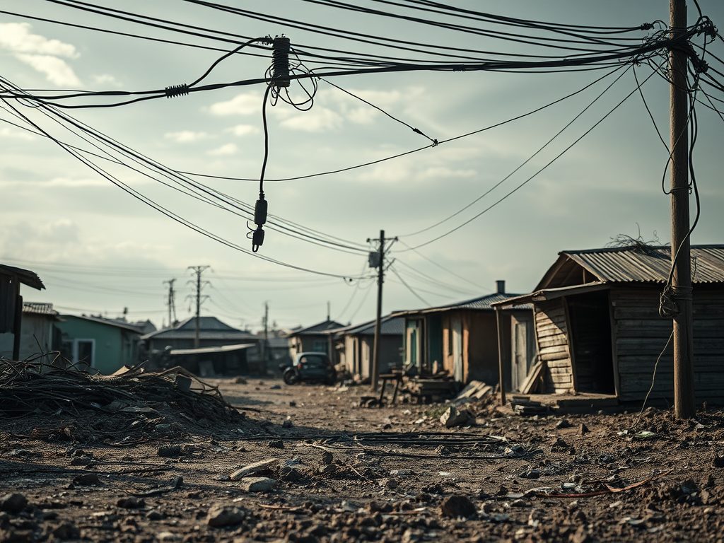 Illegal electrical connections.