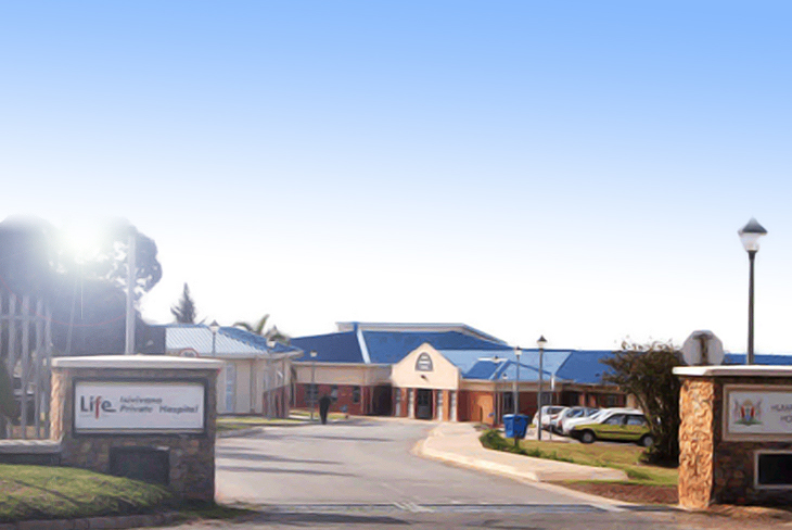 The Life Isivivana Private Hospital building.