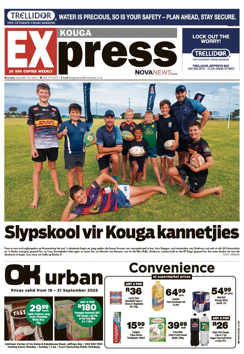 Kouga Express – E-Edition – 18 September 2025