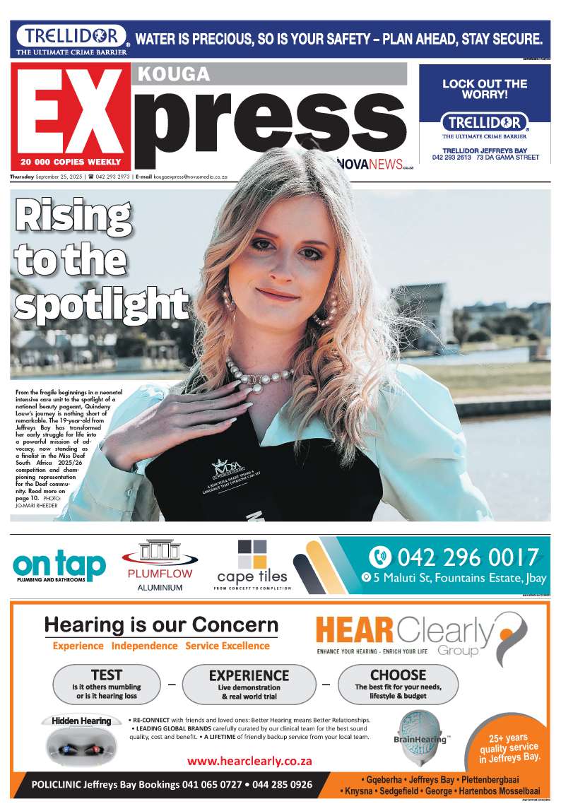 Kouga Express – E-Edition – 25 September 2025