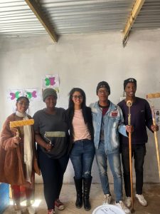 Students transform Sisikelelwe Daycare in Jeffreys Bay