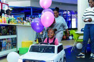 Linamandla swings to her dream car