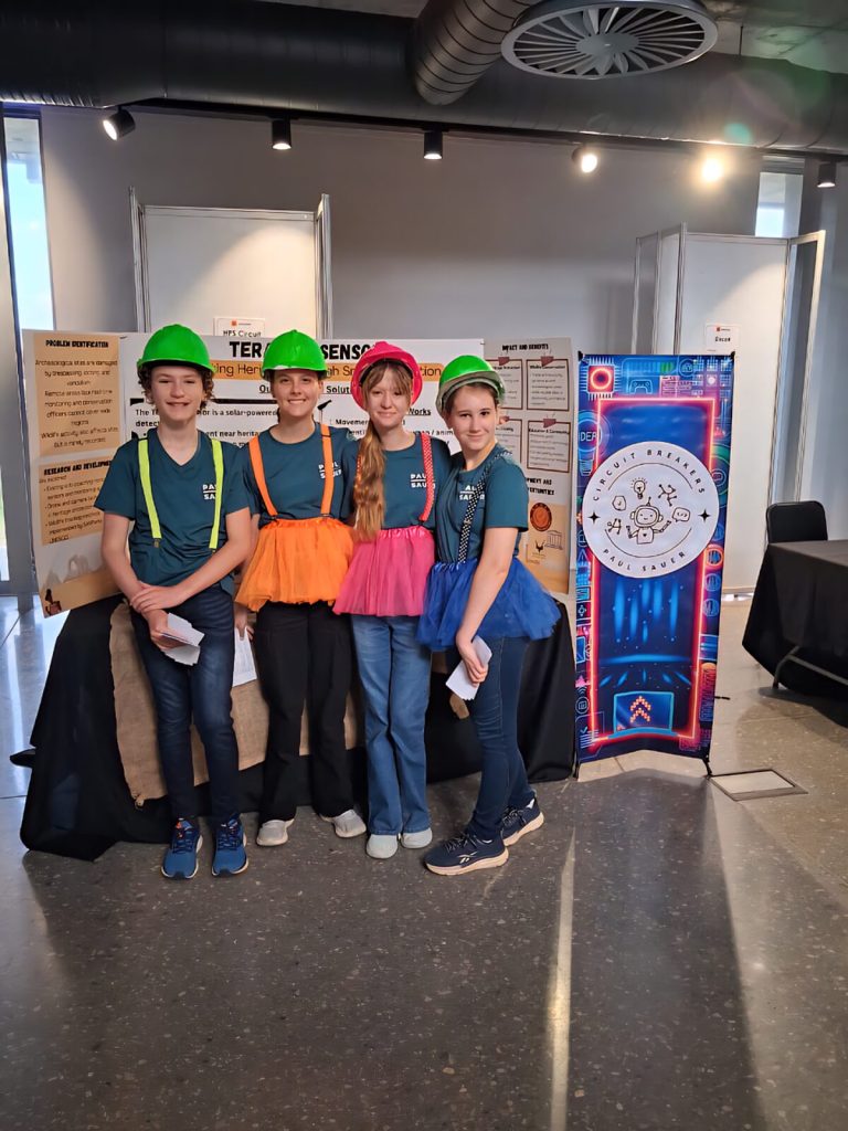 The HPS Circuit Breakers robotics team.