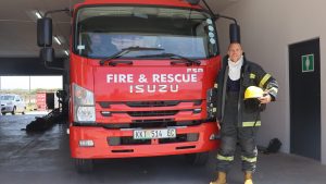 Kouga firefighter conquers Toughest Firefighter Alive challenge