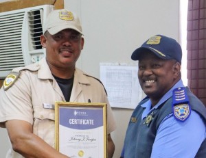 Kareedouw’s Jonathan Jantjies honoured as Best Security Officer