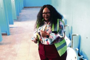 Contractors get to work at Pellsrus Primary following minister’s visit