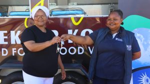 ‘Aunty Lau’ empowered with brand-new food trailer