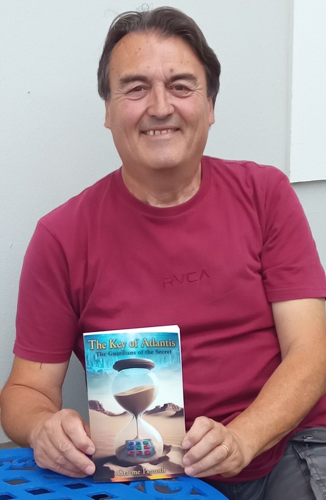 Gianni Dembech with his newly published book.