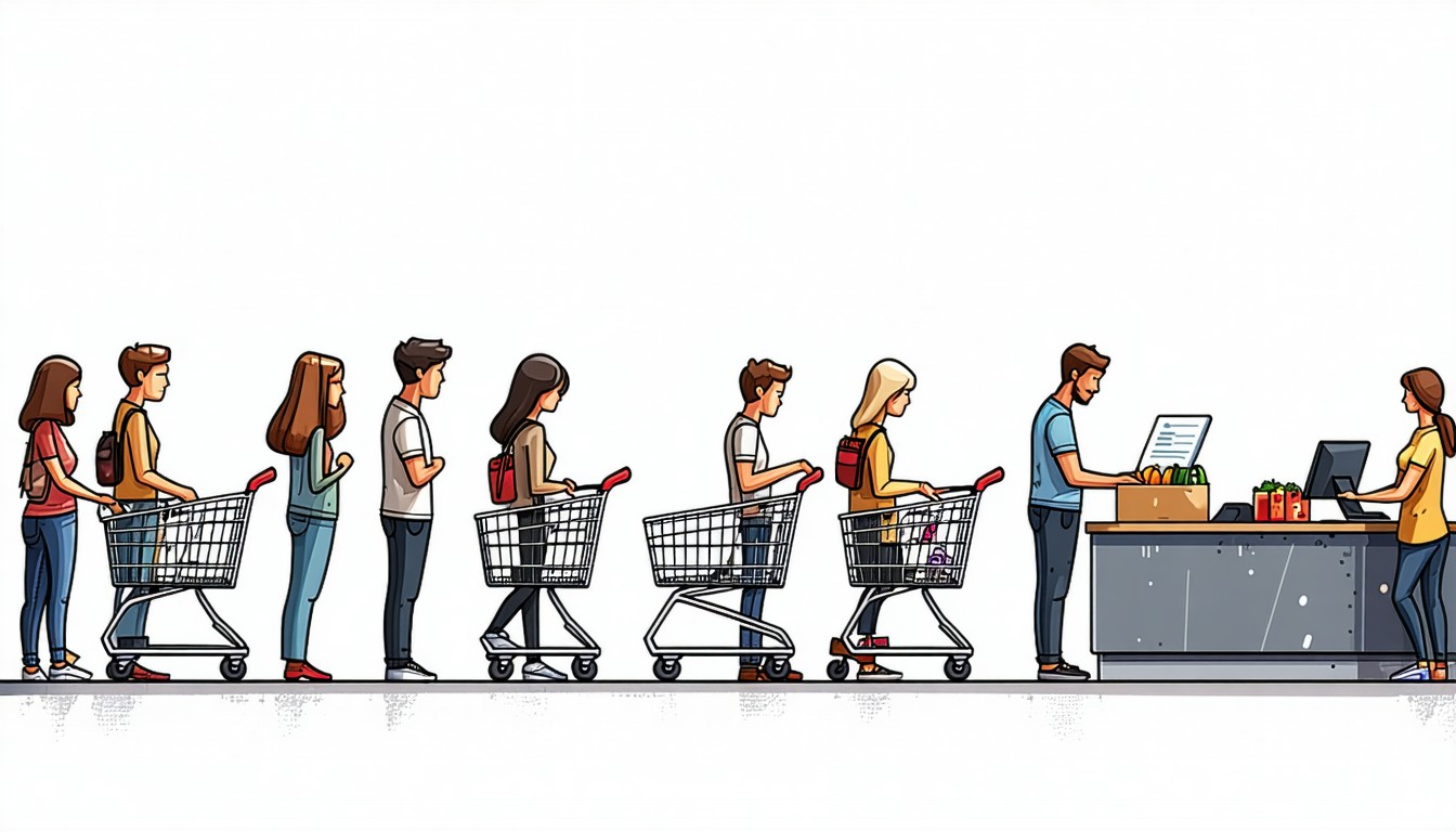 shopping queue generic