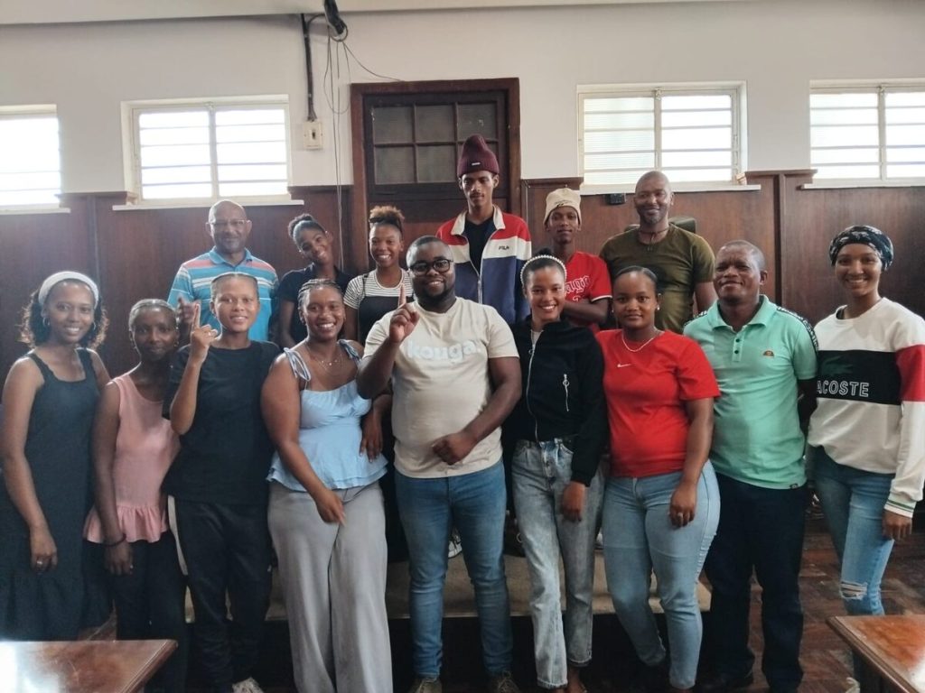 A large group of members of the Touch Your Dream community group.