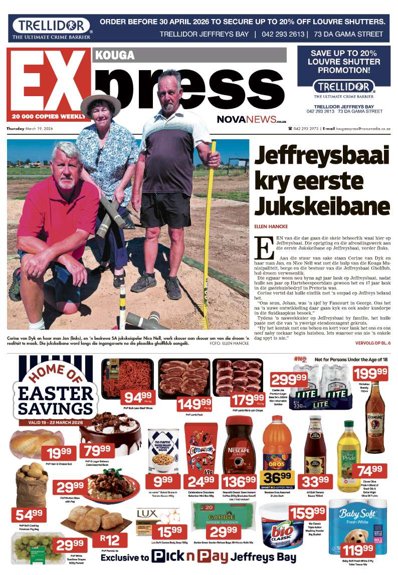 Kouga Express – E-Edition – 19 March 2026