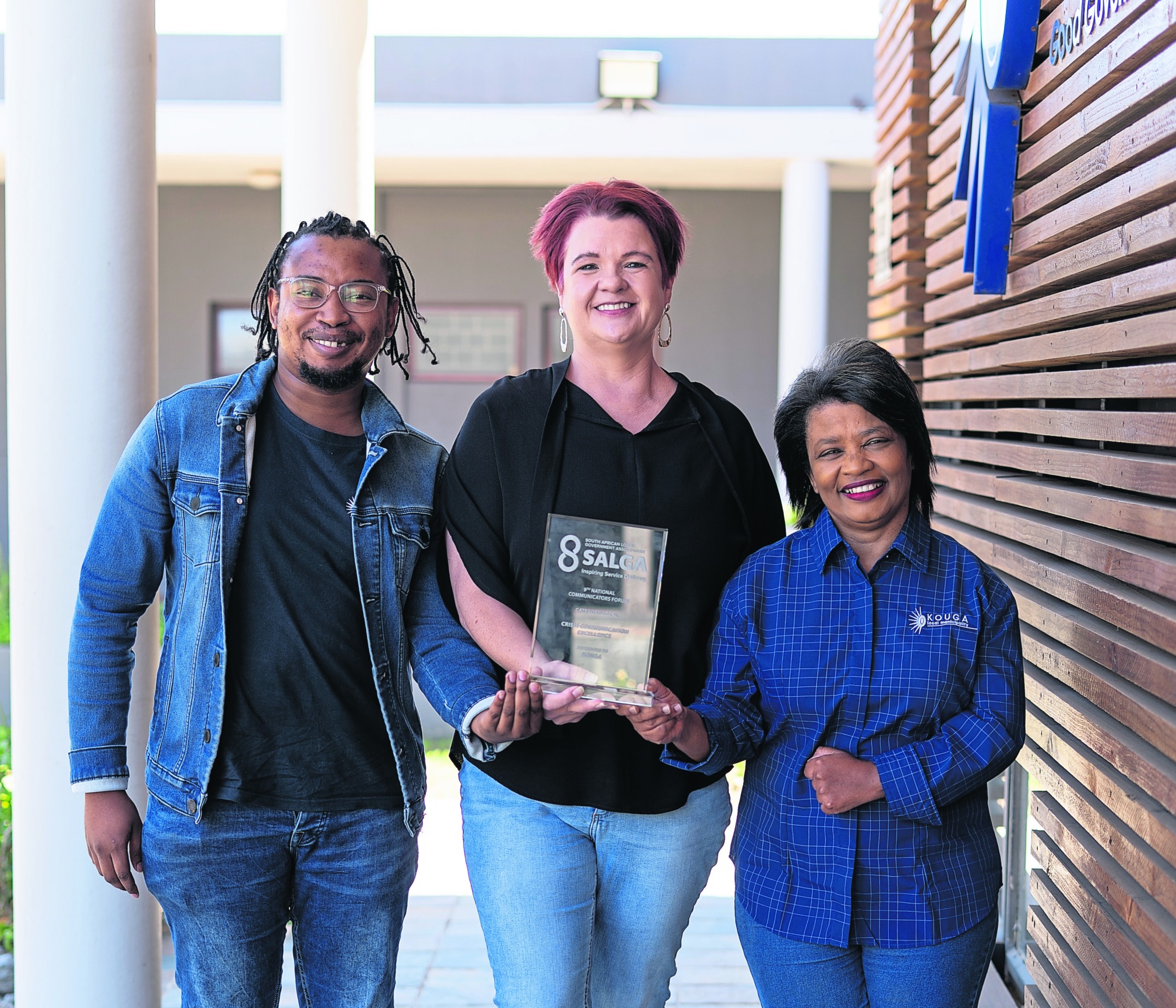 The Media and Communication Section in the Office of the Deputy Municipal Manager at Kouga Local Municipality has been nationally recognised for its outstanding performance during one of the most challenging emergencies in the municipality's recent history.