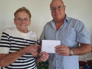 Social Club Honorary Life membership for Jacky Opperman