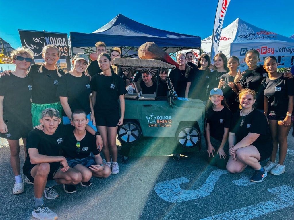 Fountains Mall's parking lot buzzed with excitement and community spirit at Global Leadership Academy's 2026 Great Trolley Pro.