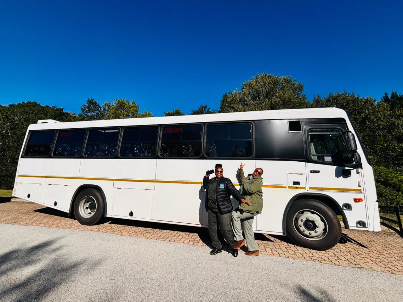 SANParks 40-seater bus for community access to Garden Route National Park within a 50-kilometre radius.